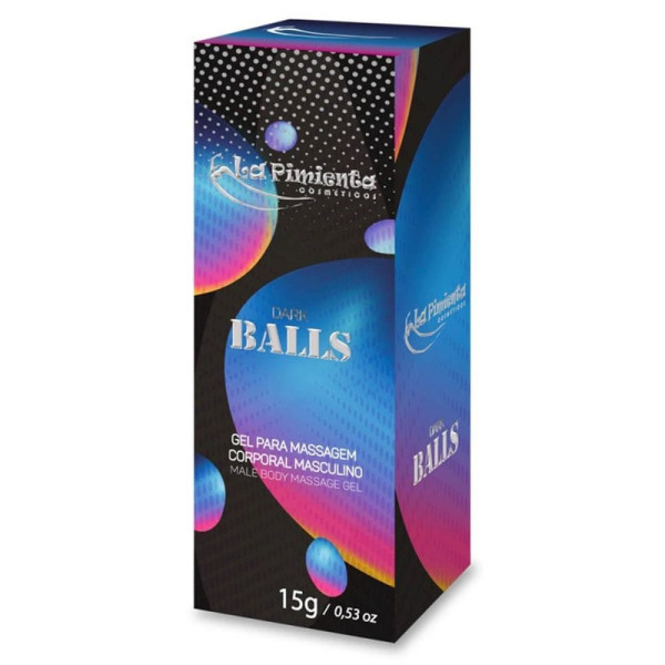 Dark Balls Gel Para Massagem Masculino -  La Pimienta