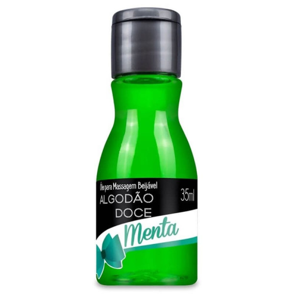 Algodão Doce Para Massagem Beijável De Menta - La Pimienta