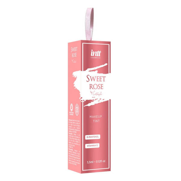 Sweet Rose Lip Tint Labial e Corporal Com D-Pantenol - Intt Cosméticos