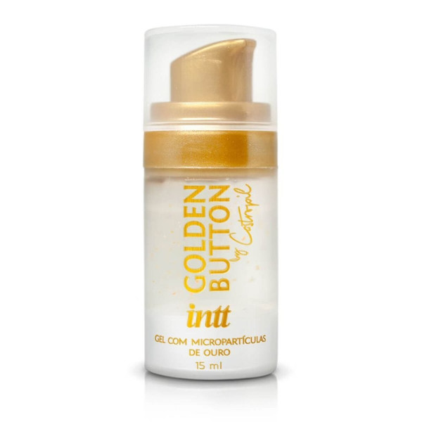 Golden Button Gel Facilitador Anal Com Microparticulas de Ouro 23k - Intt by Castropil