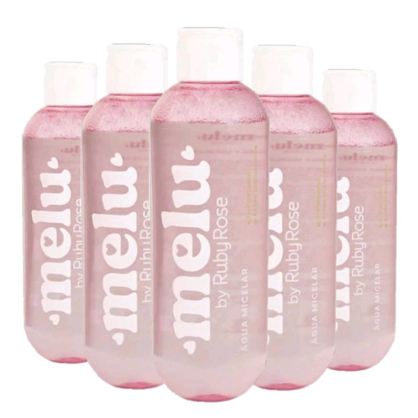 Agua Micelar Melu Ruby Rose Limpa Renova A Pele - RR-328