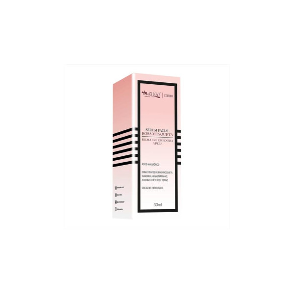 Sérum Facial Rosa Mosqueta Max Love Make-up Dia/noite