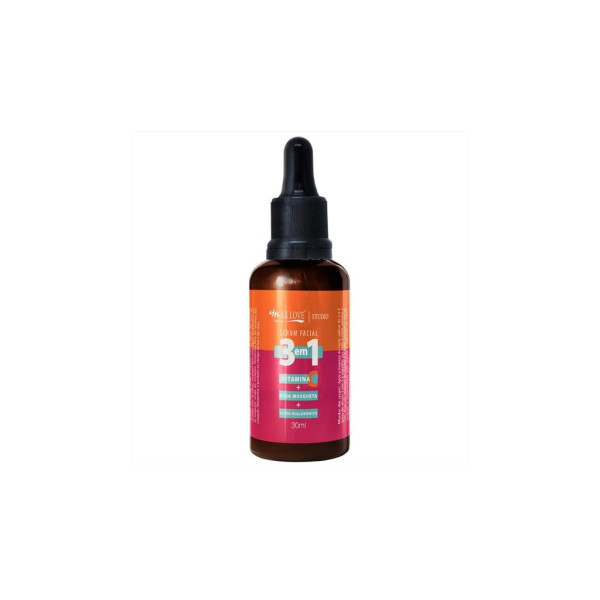 Sérum Facial Max Love 3 em1 Antiidade Antioxidante Antirugas