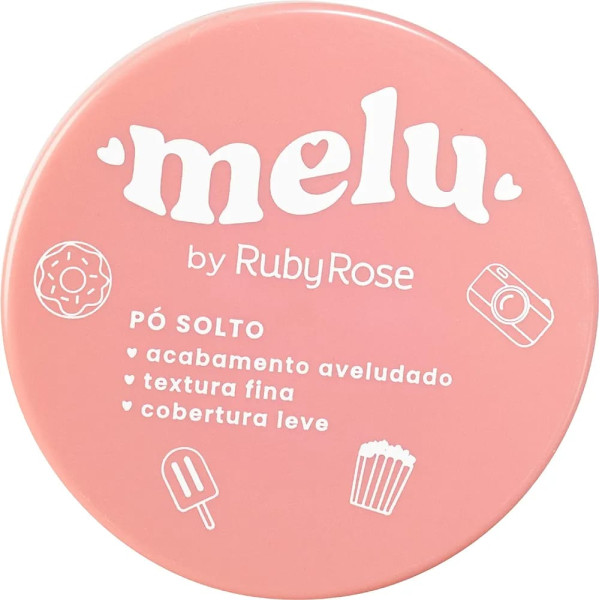 Pó Facial Solto - Melu by Ruby Rose RR-852-2
