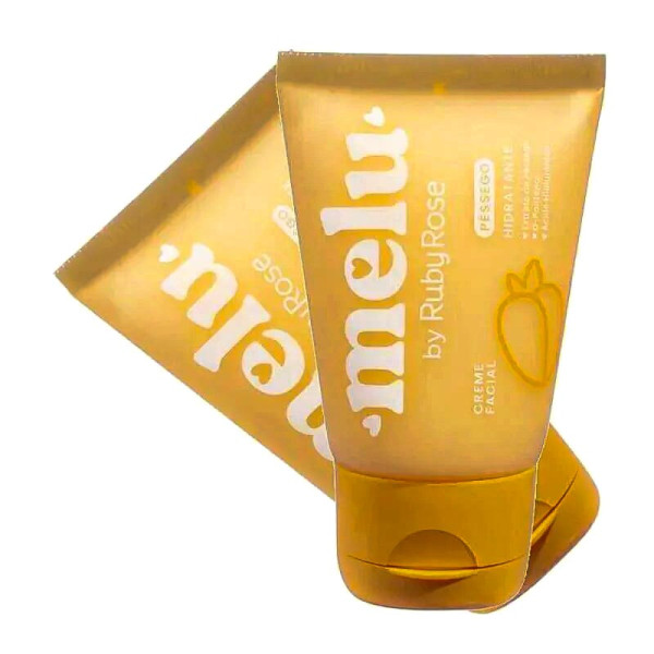 Creme Facial Hidratante Pêssego - Melu by Ruby Rose RR-5602