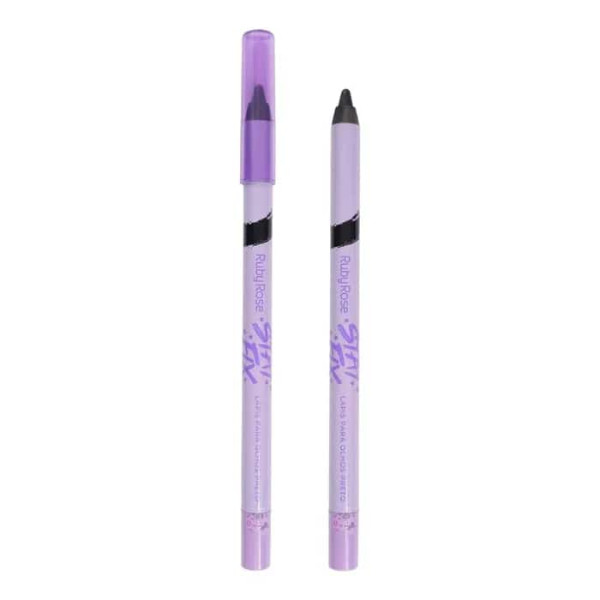 Lápis Para Olhos Preto - Stay Fix Ruby Rose HB-520
