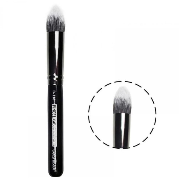 Pincel B116 Profissional Kabuki Cônico Macrilan Linha B