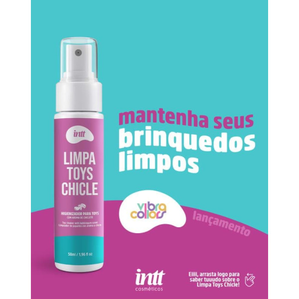 Limpa Toys Chicle Higenizador Para Toys Intt