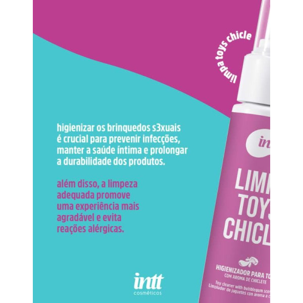 Limpa Toys Chicle Higenizador Para Toys Intt