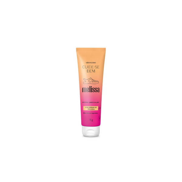 Creme Para Os Pés Cuide-se Bem Melissa 75g - O Boticário