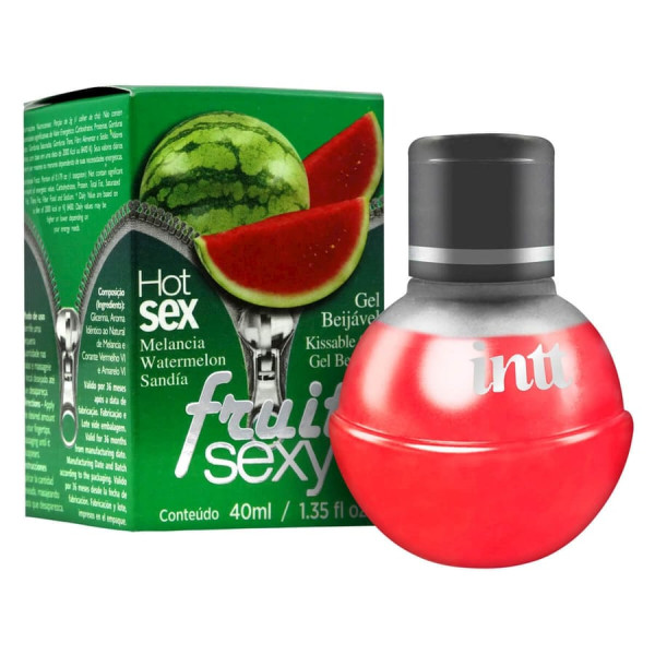 Fruit Sexy Melância - Gel Beijável - Intt Cosméticos