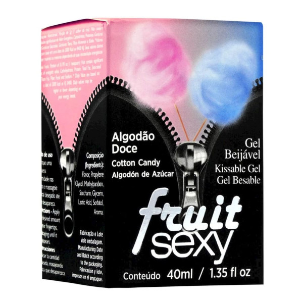 Fruit Sexy Algodão Doce - Gel Beijável - Intt Cosméticos