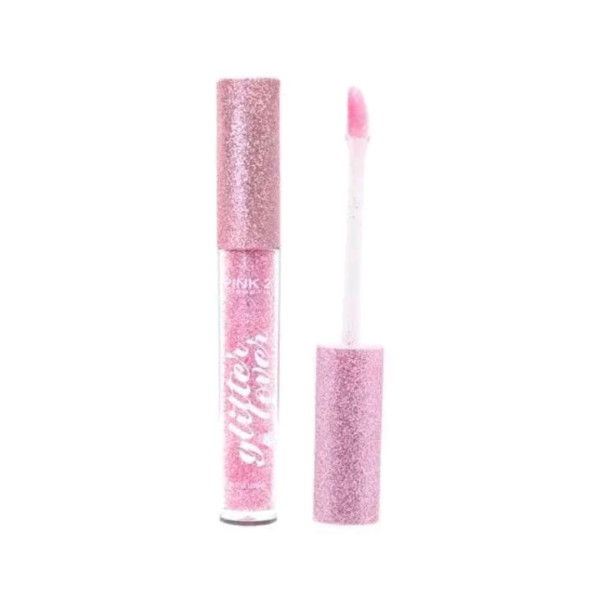 Lip Gloss Brilho Labial Glitter Lover Rosa Pink 21