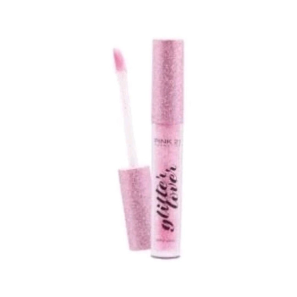 Lip Gloss Brilho Labial Glitter Lover Rosa Pink 21