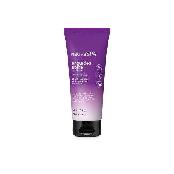 Loção Noturna Desodorante Nativa SPA Orquídea Noire 50ml