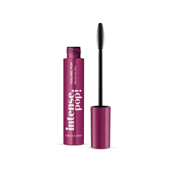 Máscara Para Cílios Preta Intense Pop! 10g