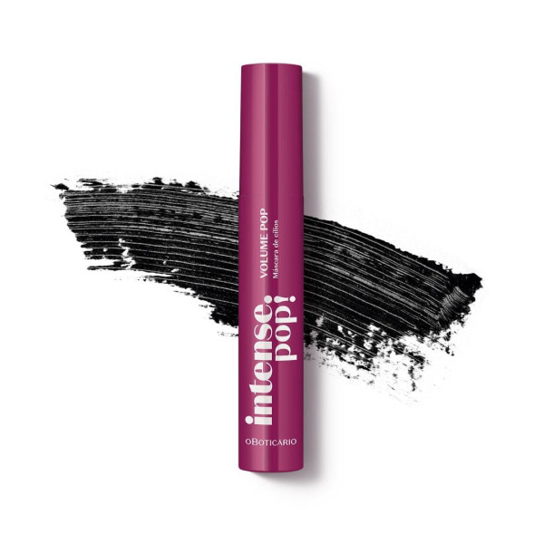 Máscara Para Cílios Preta Intense Pop! 10g