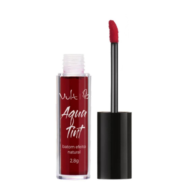 Batom Efeito Natural Aquatint Red - Vult