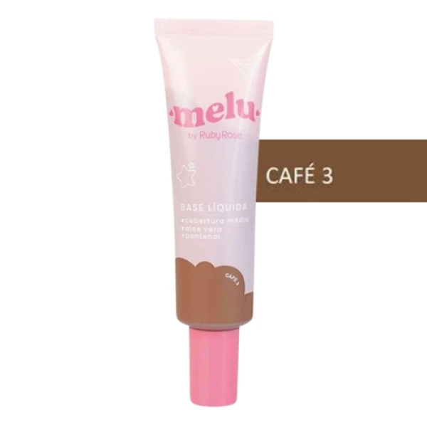 Base Liquida Melu By Ruby Rose Hb- 8055 - Café 3