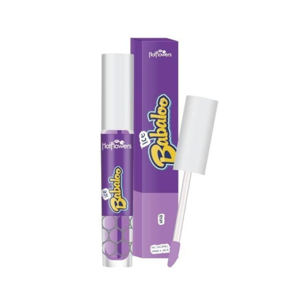 Gloss Ice Babaloo Uva- Proporciona aos lábios o aspecto de brilho molhadinho