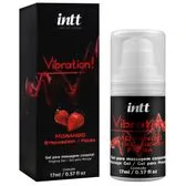 Vibration Gel para Massagem Corporal Sabor Morango