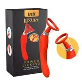Power Licking Vibrador com Sugador 3 em 1 Luxury Intt