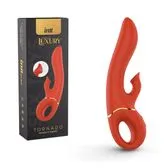 Vibrador E Sugador Tornado Vermelho - Intt Cosméticos